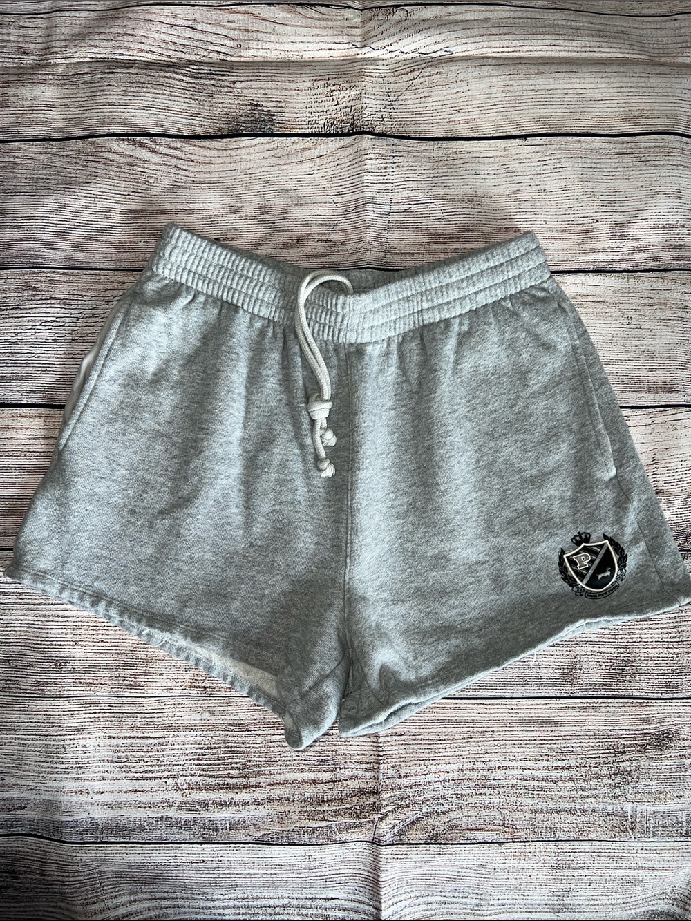 PINK Victoria's Secret Gray Lounge Shorts